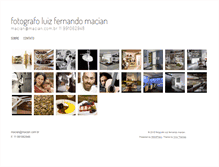 Tablet Screenshot of macian.com.br